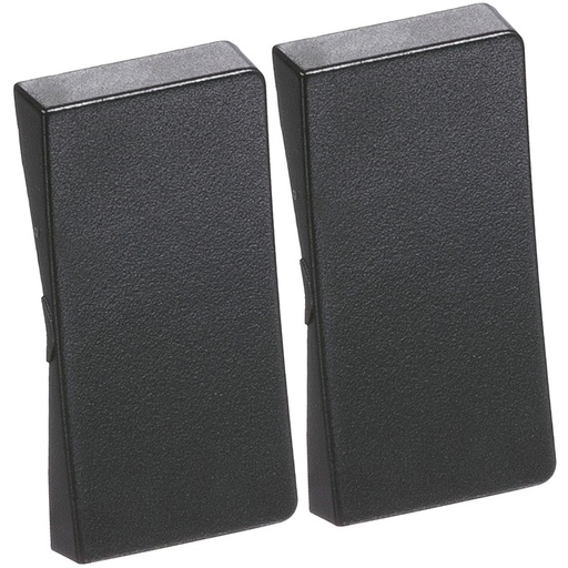 [1017040434] LK Fuga tangentsæt til dobbeltafbryder, gammel model - koksgrå