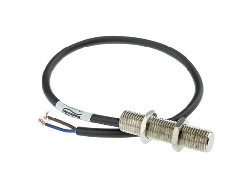 [H12375] REED kontakt - 230V / 3A, SPST-NO, M12x50mm (30cm)