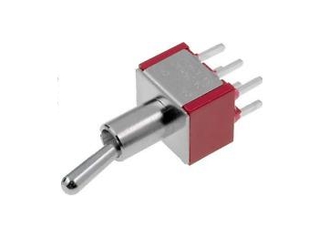 [H12563] Vippekontakt - 2P ON-ON, printmont.