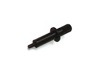 [H13710] Spindel til lille trimmepotmeter - Ø4,9 x 25,5mm, Sort