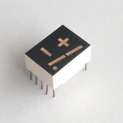 [H14197] 7-segment display - 12,7mm +/-1 fælles katode, Rød