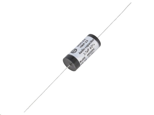 [H14806] MKP13 Audio polypropylen kondensator - 2,7uF 400V, aksial