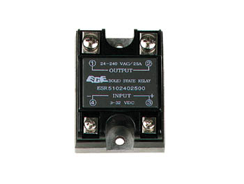 [H15260] Solid state relæ - 3-32Vdc, 240VAC / 25A, 1 x slutte