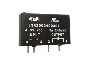 [H15269] Solid state relæ - 4-32Vdc, 240Vac / 3A, 1 x slutte, m. LED