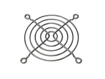 [H16446] Gitter til blæser - 80x80mm, Krom