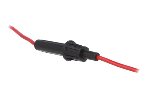 [H15615] IN-LINE sikringsholder - Bajonettype, Ø6,3x32mm (maks. 10A)