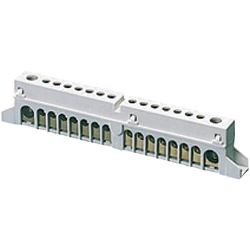 [4212404021] Gewiss - Klemmerække For 12 Modul 3x25+10x10 mm2