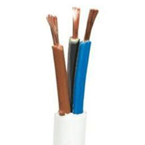 [4232500879-1] PKAJ Hvid 3x0,75 mm² - 100 meter (sort, blå, brun)