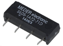 [H36091] REED relæ, Single-In-line - 5V med diode (SIL)