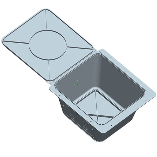 [4242401706] Downlight Safebox m. påstøbt låg