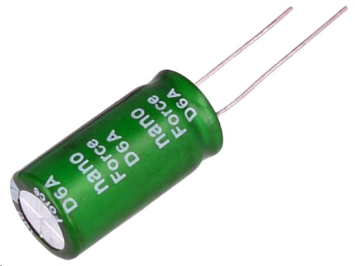 [H42569] Elektrolyt backup kondensator - 10F 2,7V (Ø12,5x25mm)