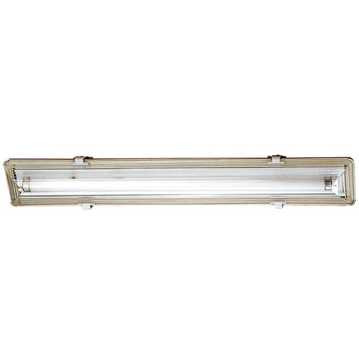 [4246195073] Budget Armatur inkl. Rør - 1x36W IP65