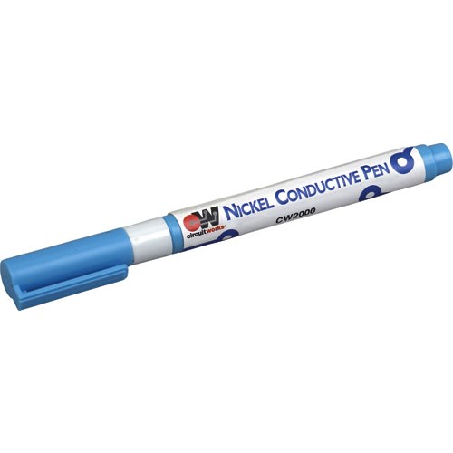 [H34060] Printtusch pen m. strømledende blæk (nikkel)