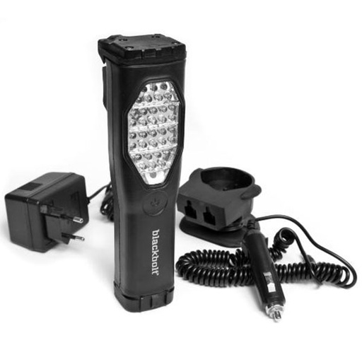 [4333720014] Blackbolt genopladelig LED håndlampe