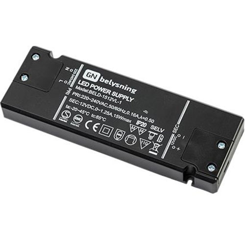 [451173] LED driver 12V DC 30W 170x55x16mm ikke dæmpbar