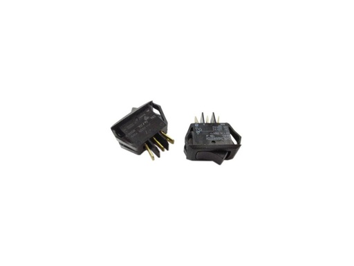 [H35665] Vippekontakt - 1P ON-ON 10A / 250V, Sort