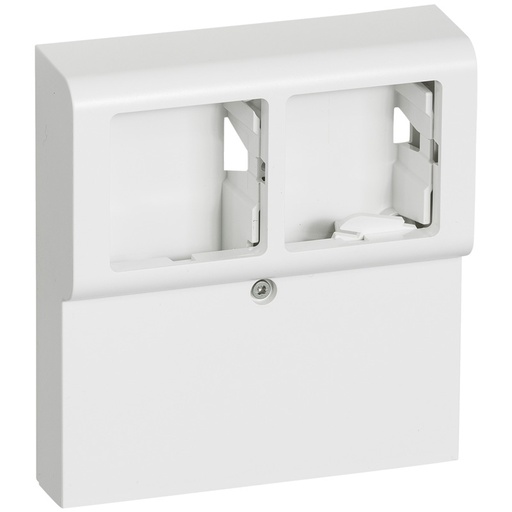 [1017043172] Panelunderlag softline 2 modul m. sprosse hvid