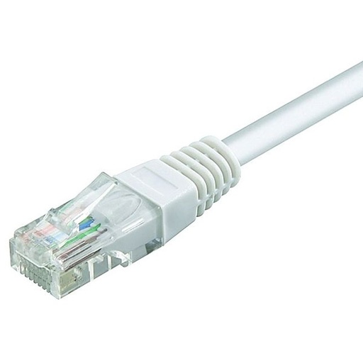 [5019010] Netværkskabel UTP KAT6, hvid - 1 meter