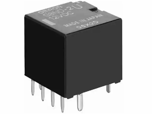 [H57179] Autorelæ - 12VDC / 30A, 1 x skifte (SPDT), 8-ben