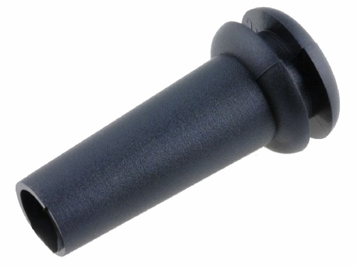 [H56059] Gummi kabeltylle til kabinet - Kabel Ø6,4-7,5mm, L23mm, Sort