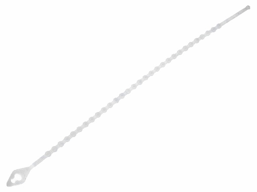 [H56088] Genbrugelige kabelstrips - Ø2,9x180mm, Neutral (100 stk.)