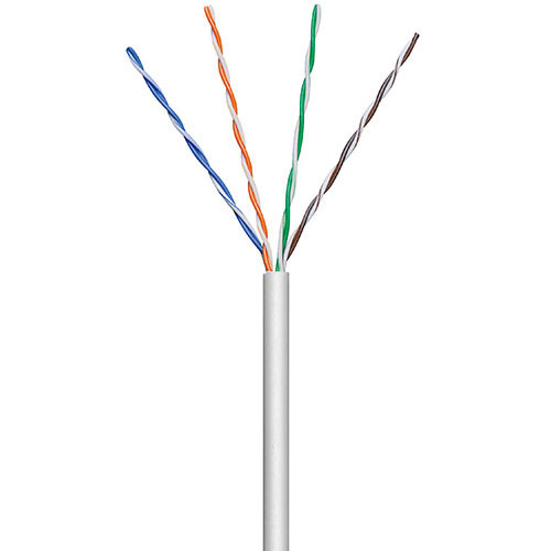 [5054001] Datakabel UTP CAT6E, grå, CCA 4x2x0,24 - pr. m.