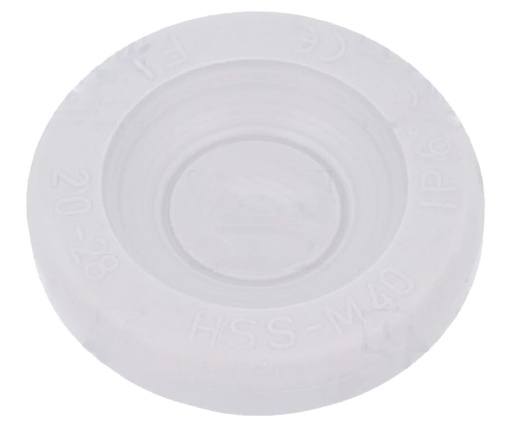 [H58293] TPE kabelgennemføring - Ø20-28mm, IP67, Grå (M40 hul)