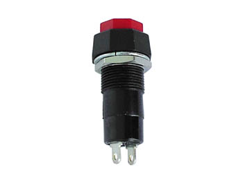 [H48524] R1824B tryk-kontakt 1P OFF-(ON) 3A/125V
