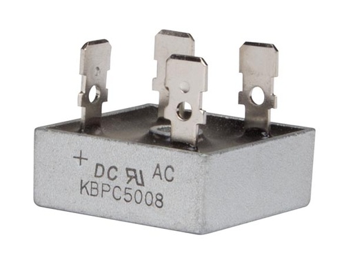 [H49785] Brokobling, enkelt-fase, 800V 50A m. spadestik (MB-25)