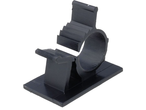 [H43957] Selvklæbende kabelholder - 10-12,5mm hul (10 stk.)