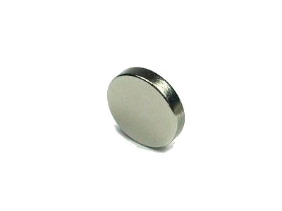 [H45684] Magnet, neodynium - Cyl. N35 Ni Ø10x2mm (10 stk.)