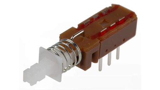 [H64648] Trykkontakt til print - 2P ON-ON 0,5A/100VAC 1A/25VDC