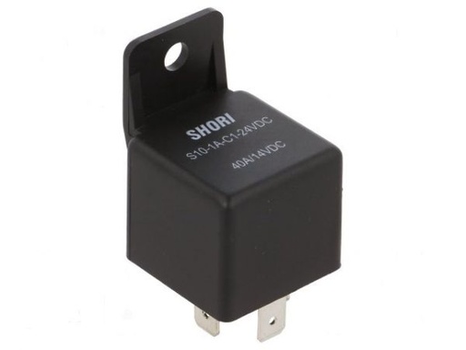 [H63830] Autorelæ - 24VDC / 40A  1 x slutte (SPST-NO)