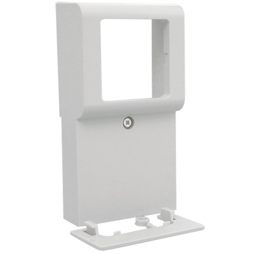 [1017043619] Dæksel for panelunderlag softline 1 modul lysegrå