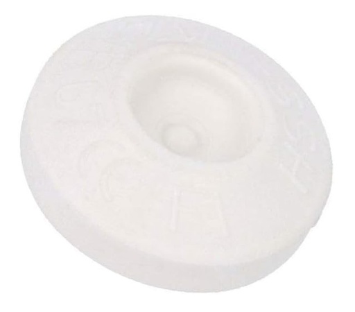 [H63329] TPE kabelgennemføring - Ø3-5mm, IP67, Hvid (M12 hul)