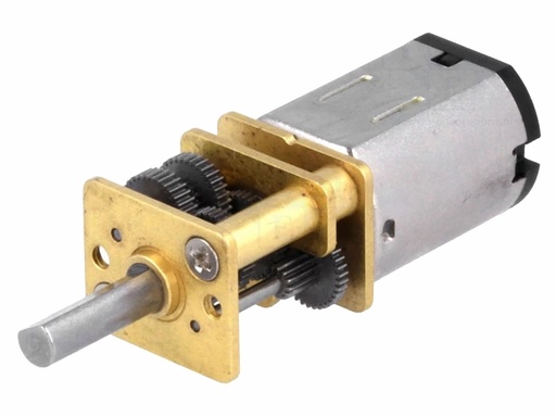 [H62487] DC motor m. gearboks - 6V, 1000:1, D-aksel