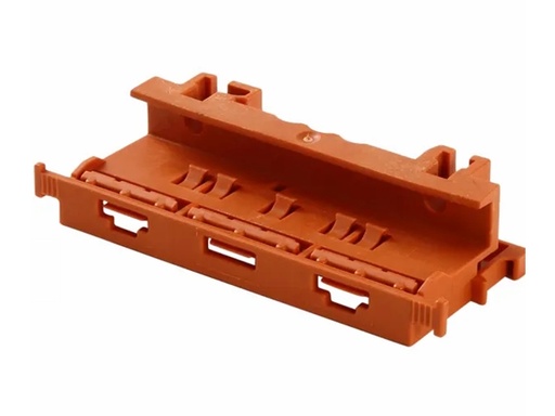 [H58654] DIN-skinne mont.holder for 221-serie klemmemuffe