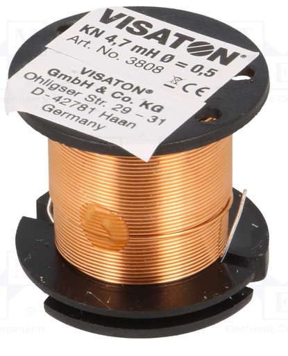 [H61251] Delefilterspole - 4,7mH, 2ohm (Ø32x29mm)