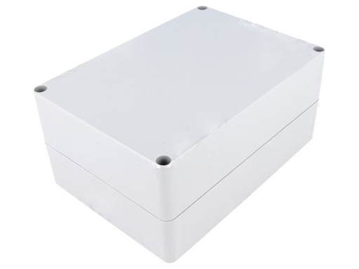 [H16235] G340 plastkabinet - Mørkegrå, IP65 (121x171x80mm)