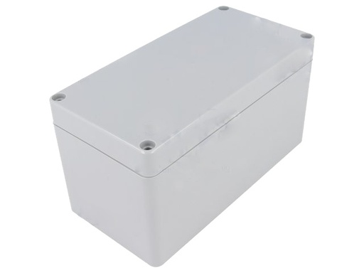 [H16242] G369 plastkabinet - Grå, IP65 (80x160x85mm)