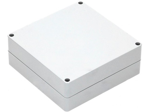 [H16248] G396 plastkabinet - Grå, IP65 (160x160x60mm)