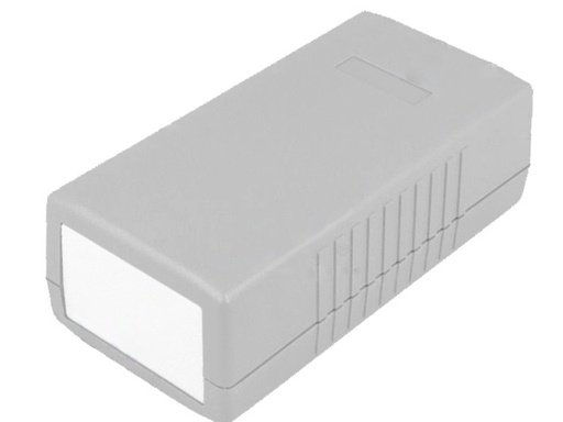 [H16255] G410 plastkabinet - Mørkegrå, IP54 (60x120x40mm)