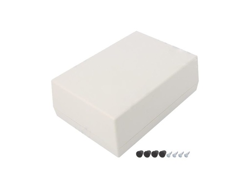 [H57848] G1213G plastkabinet - Lysegrå, (123x174x63mm)