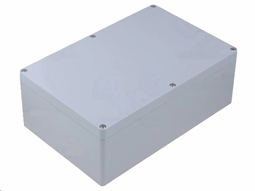 [H58566] G302 plastkabinet - Mørkegrå, IP65 (160x240x90mm)
