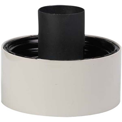 [5442137002] Loftarmatur E27 lige grå