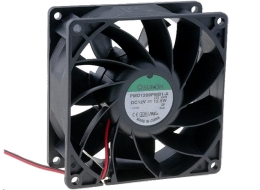 [H33511] DC blæser - 92x92x38mm 12Vdc / 12,5W m. kugleleje