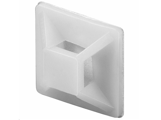 [H45645] Selvklæbende kabelholder - 22 x 22mm (100 stk.)