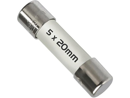 [H63211] Multimeter sikringssæt - 5x20mm, 500mA+10A 600V (4 stk.)