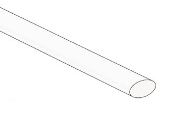 [H16834] Krympeflex 2:1 - 6,4mm HVID (1,2m)