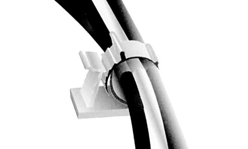 [H16477] Selvklæbende kabelholder, genluk - 14,5 til 18,5mm (5 stk.)